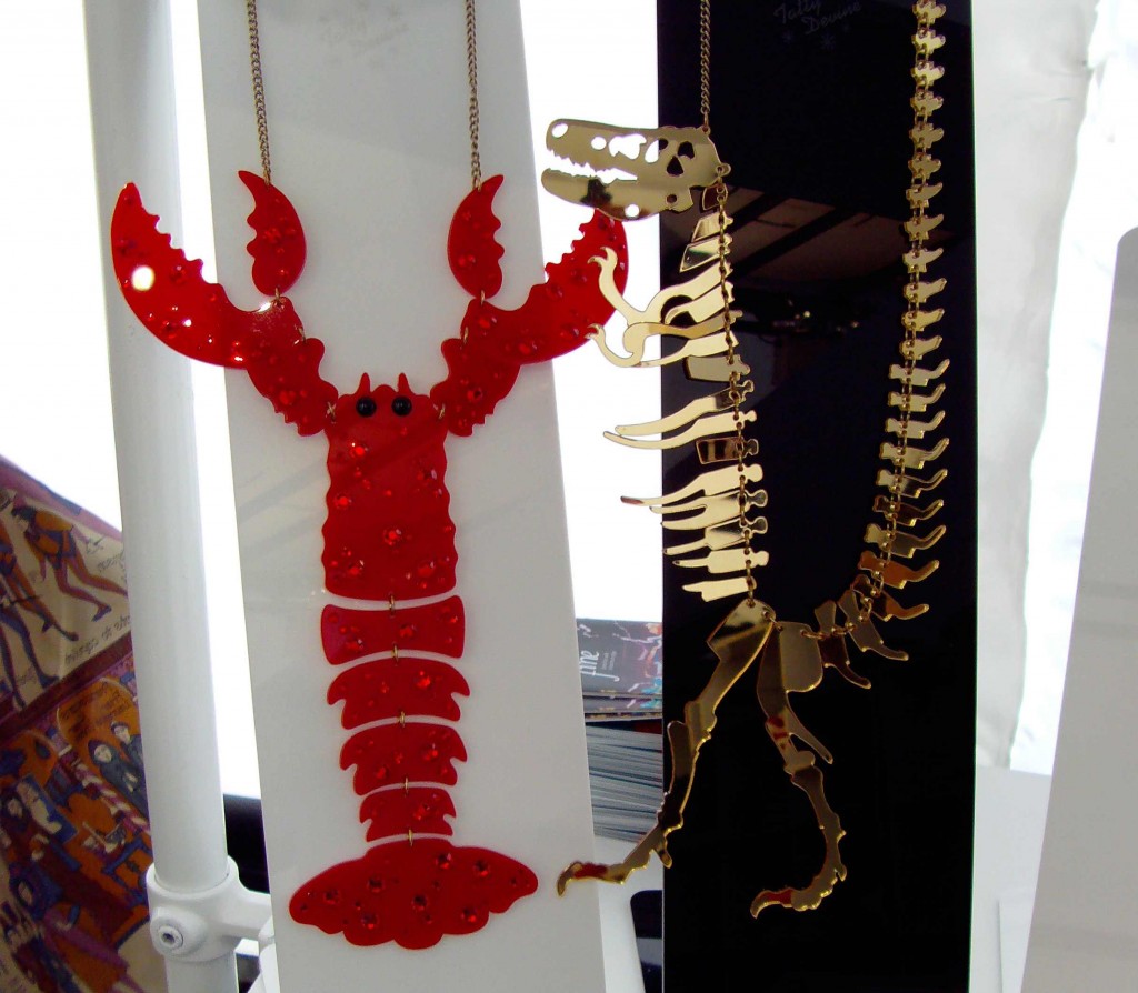 Tatty Devine Scorpion & Dinosaur Necklace Tatty Devine Scorpion & Dinosaur Necklace