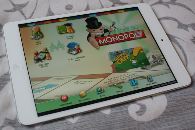 iPad Mini Monopoly App Game iPad Mini Monopoly App Game